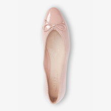 Load image into Gallery viewer, Nude Patent Forever Comfort® Ballerina Shoes
