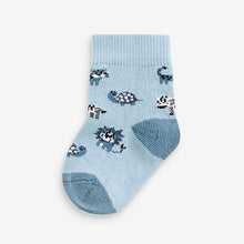 Load image into Gallery viewer, Blue Lion 5 Pack Baby Socks (0mths-2yrs)
