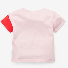 Load image into Gallery viewer, Red/Pink Disney Minnie Mouse Embroidered T-Shirt (3mths-6yrs)
