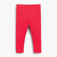 Load image into Gallery viewer, Red Basic Leggings (3mths-6yrs)
