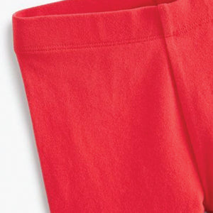 Red Basic Leggings (3mths-6yrs)