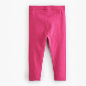 Bright Pink Basic Leggings (3mths-6yrs)