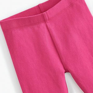 Bright Pink Basic Leggings (3mths-6yrs)