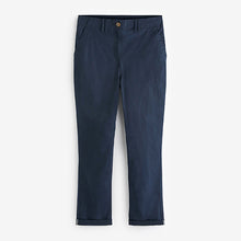 Load image into Gallery viewer, Navy Blue Chino Trousers
