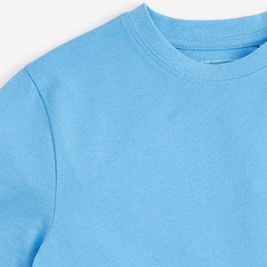 Soft Blue Plain T-Shirt (3-12yrs)