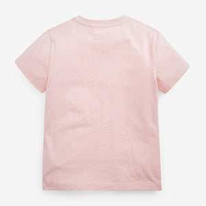 Pink Plain T-Shirt (3-12yrs)