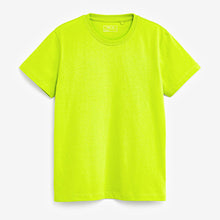 Load image into Gallery viewer, Lime Green Plain T-Shirt (3-12yrs)
