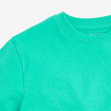 Load image into Gallery viewer, Turquoise Blue Plain T-Shirt (3-12yrs)
