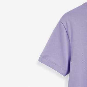 Lilac Purple Plain T-Shirt (3-12yrs)