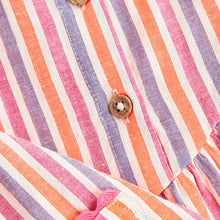 Load image into Gallery viewer, Pink Stripe Cotton Sundress (3mths-6yrs)
