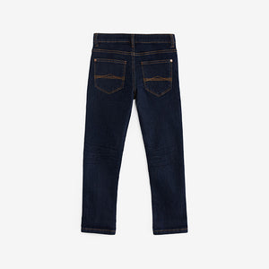 Dark Blue Regular Fit Five Pocket Jeans (3-12yrs)