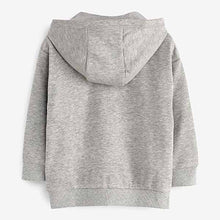 Load image into Gallery viewer, Grey Zip Through Hoodie (3-12yrs)

