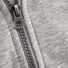 Load image into Gallery viewer, Grey Zip Through Hoodie (3-12yrs)
