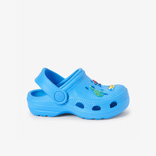 Load image into Gallery viewer, Cobalt Blue Dino Clogs (Younger Boys)
