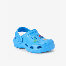 Load image into Gallery viewer, Cobalt Blue Dino Clogs (Younger Boys)
