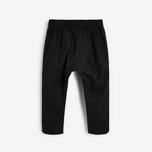 Load image into Gallery viewer, Black Lightweight Trousers (3mths-5yrs)
