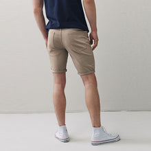 Load image into Gallery viewer, Stone Natural Slim Fit 5 Pocket Motion Flex Stretch Chino Shorts
