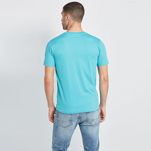 Load image into Gallery viewer, Bright Blue Crew Slim Fit T-Shirt

