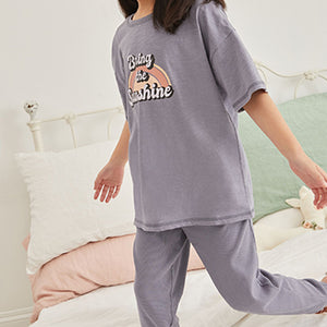 3 Pack Pyjamas With Elasticated hem (3-12yrs)