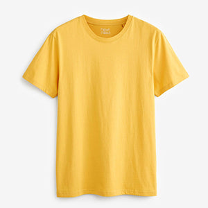 Yellow Crew Regular Fit Essential T-Shirt