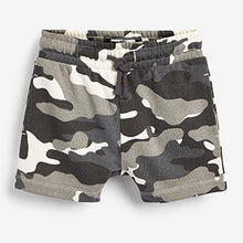 Load image into Gallery viewer, Mono Camouflage All Over Printed Jersey Shorts (3mths-5yrs)
