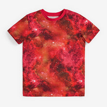 Load image into Gallery viewer, Red Galatic All Over Print T-Shirt (4-9yrs) - Allsport
