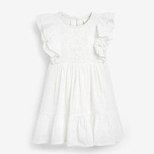 Load image into Gallery viewer, White Cotton Sundress (3mths-6yrs)
