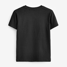 Load image into Gallery viewer, Black Plain T-Shirt (3-12yrs)
