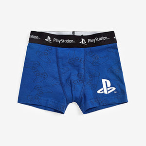 Blue Playstion 3 Pack Trunks (3-12yrs)