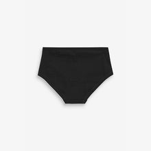 Load image into Gallery viewer, Black 10 Pack Hipster Briefs (2-12yrs)
