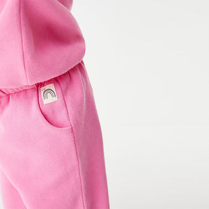 Bright Pink Sweatshirt Soft Touch Jersey (3mths-5yrs)