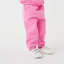 Load image into Gallery viewer, Bright Pink Sweatshirt Soft Touch Jersey (3mths-5yrs)
