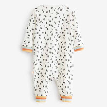 Load image into Gallery viewer, White Markmake 3 Pack Baby Footless Sleepsuits (0mth-18mths)
