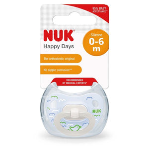 NUK SOOTHER SILICONE SIGNATURE - 0-6 M