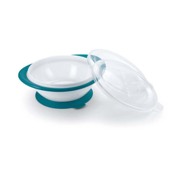 NUK EASY LEARNING EATING BOWL 2 LIDS-6 M+ X 1 - Allsport