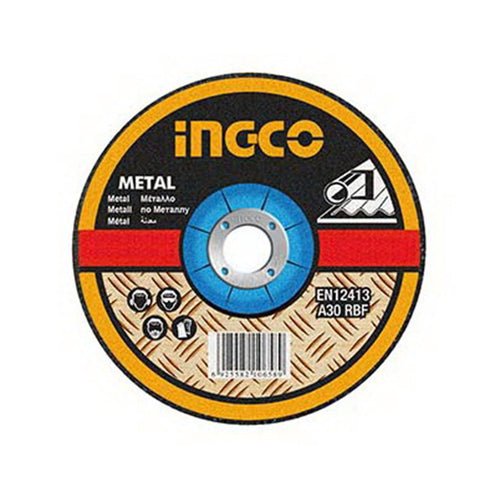 INGCO ABRASIVE METAL CUTTING DISC 115MM - Allsport
