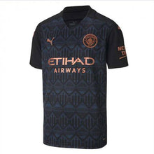Load image into Gallery viewer, MCFC AWAY Shirt Replica SS Jr - Allsport
