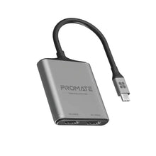 Load image into Gallery viewer, PROMATE 4K High Definition USB-C to Dual HDMI Adapter
