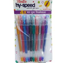 Load image into Gallery viewer, MONTEX HYSPEED GLITTER GEL PEN X 10 COLOURS
