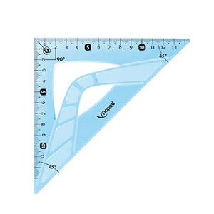 EQUERRE INCASSABLE 45 DEG - 21CM 244421