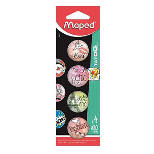 Magnets Set of 4 Tattoo 530010