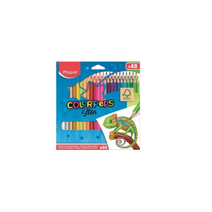 Color'Peps Coloured pencil color'sPeps-  Cardboard box x48 Ref 832048