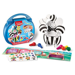 COLORING KIT AND CLOWN STICKERS