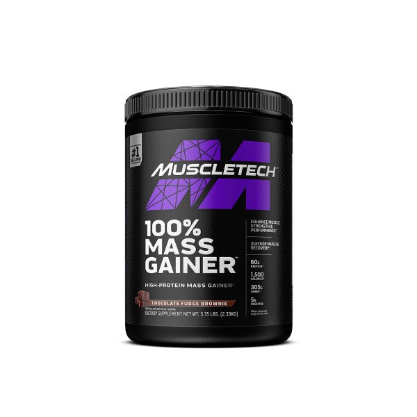 Muscletech Mass Gainer Chocolate Brownie 5.15lbs - Allsport