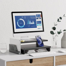 Load image into Gallery viewer, Twin Deck Monitor Stand

