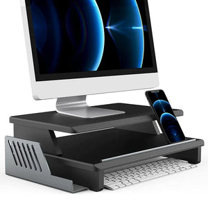 Twin Deck Monitor Stand