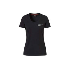 Load image into Gallery viewer, Motorsport Fanwear Collection Women&#39;s Black T-Shirt - Allsport
