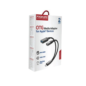 PROMATE OTG Media Adapter for iOS Devices