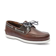 Load image into Gallery viewer, Men&#39;s Boat Shoes Mahogany Leather
