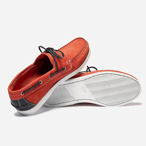 Shoes Boat Men Sole Grip Leather White